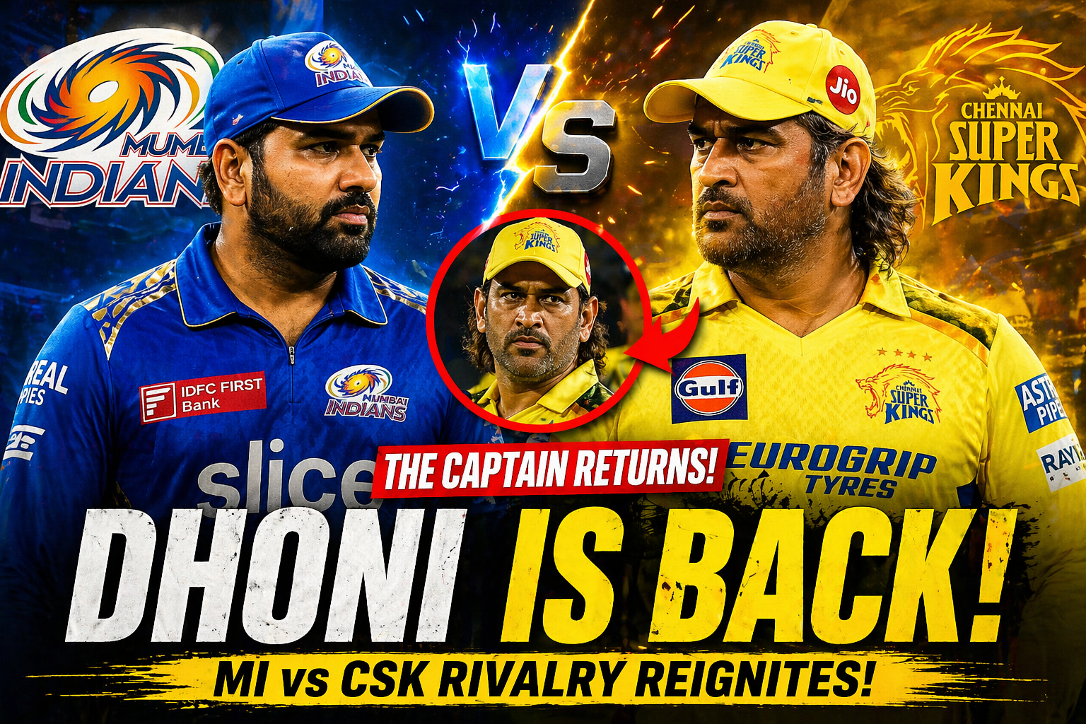 Captain Returns: Dhoni