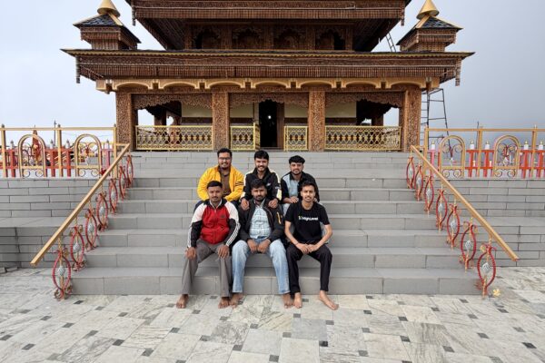 Mata Bhangayani Temple with my friends