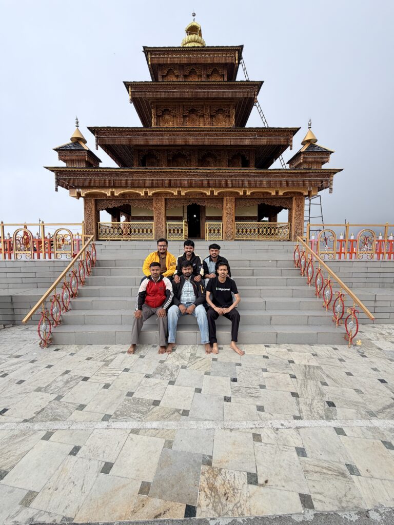Mata Bhangayani Temple with my friends